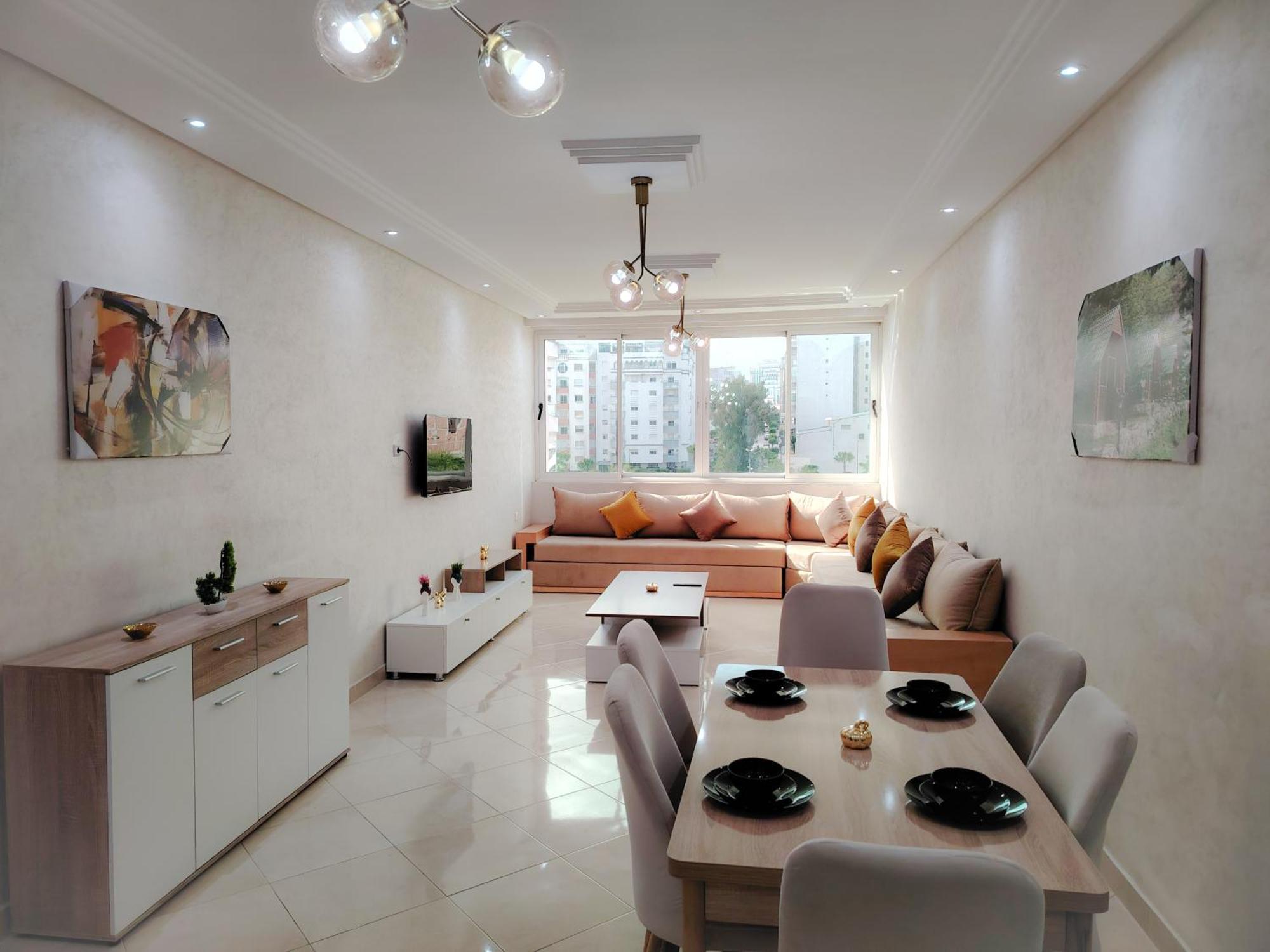 Nouveau Appartement Prestige Avec Vue Paronamique Tanger Extérieur photo